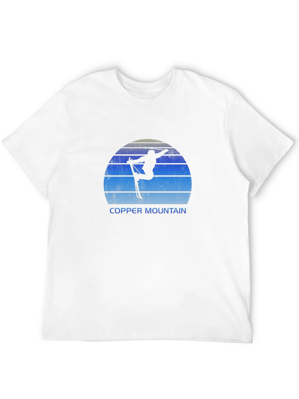 Copper Mountain Skier Black T-Shirt