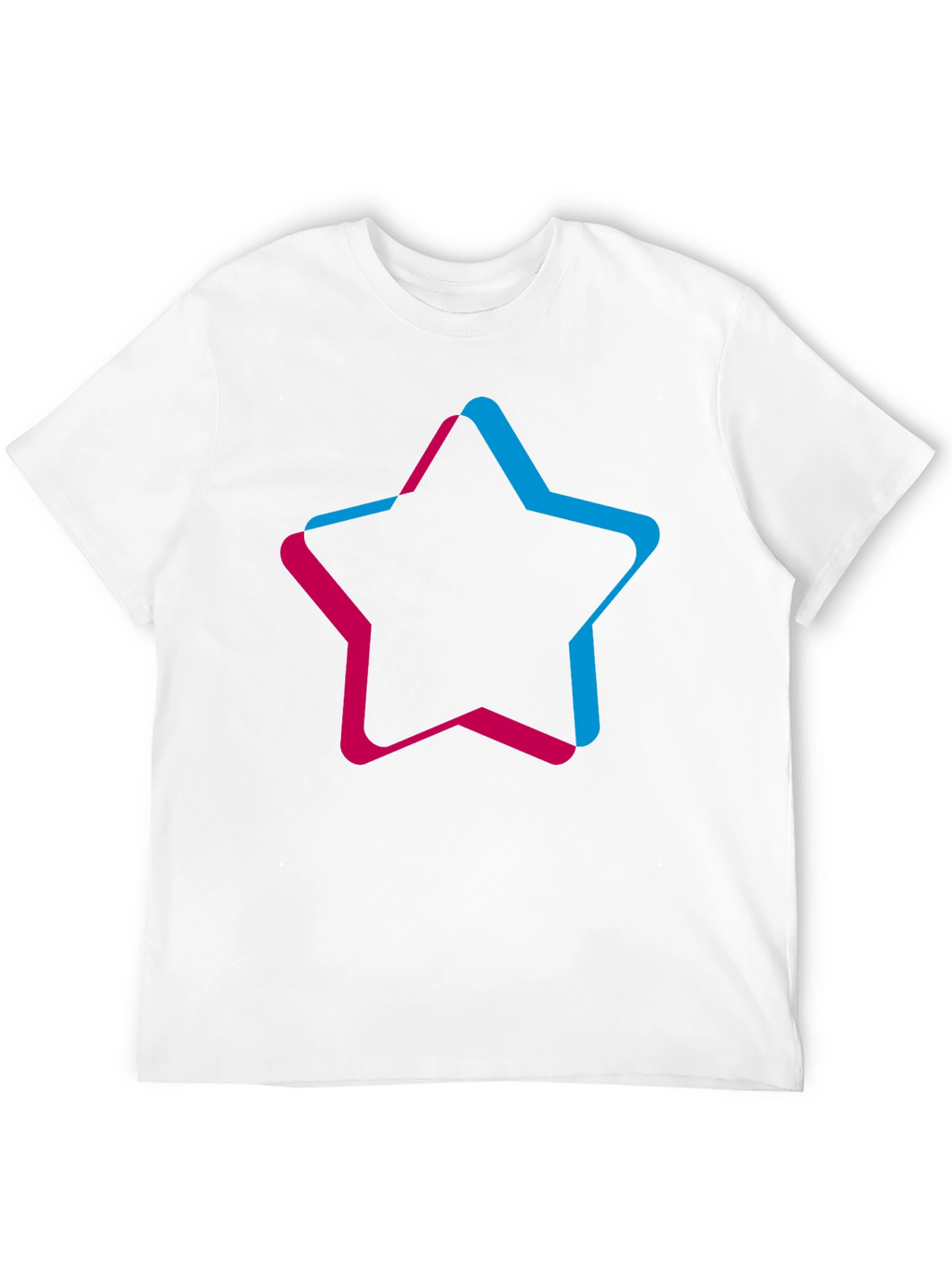 Trendy Star Graphic Black T-Shirt