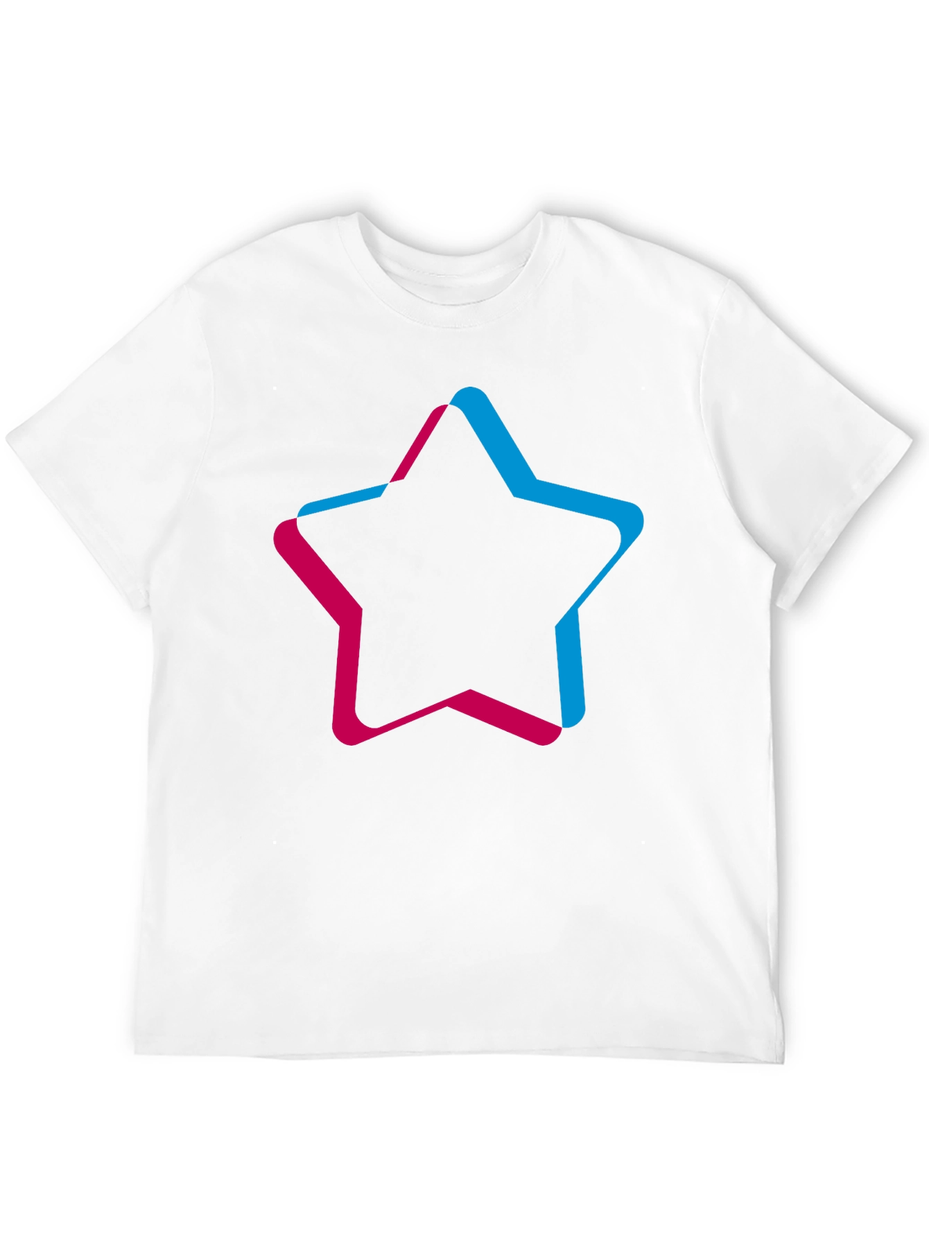 Trendy Star Graphic Black T-Shirt