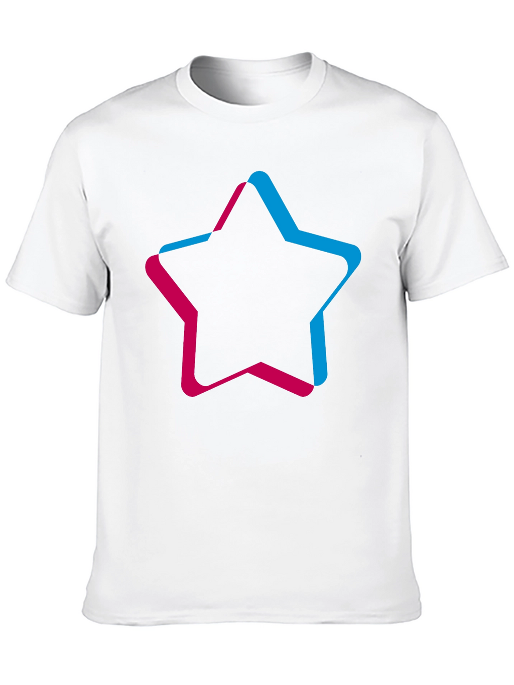 Trendy Star Graphic Black T-Shirt