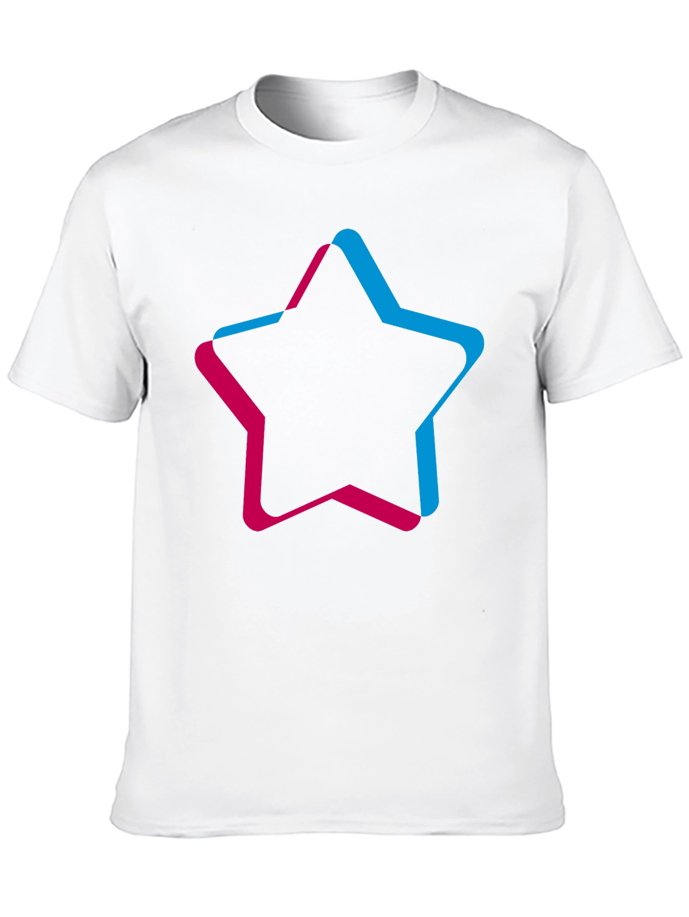 Trendy Star Graphic Black T-Shirt