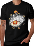 Abstract Eye Graphic Tee - Unique Fashion Statement