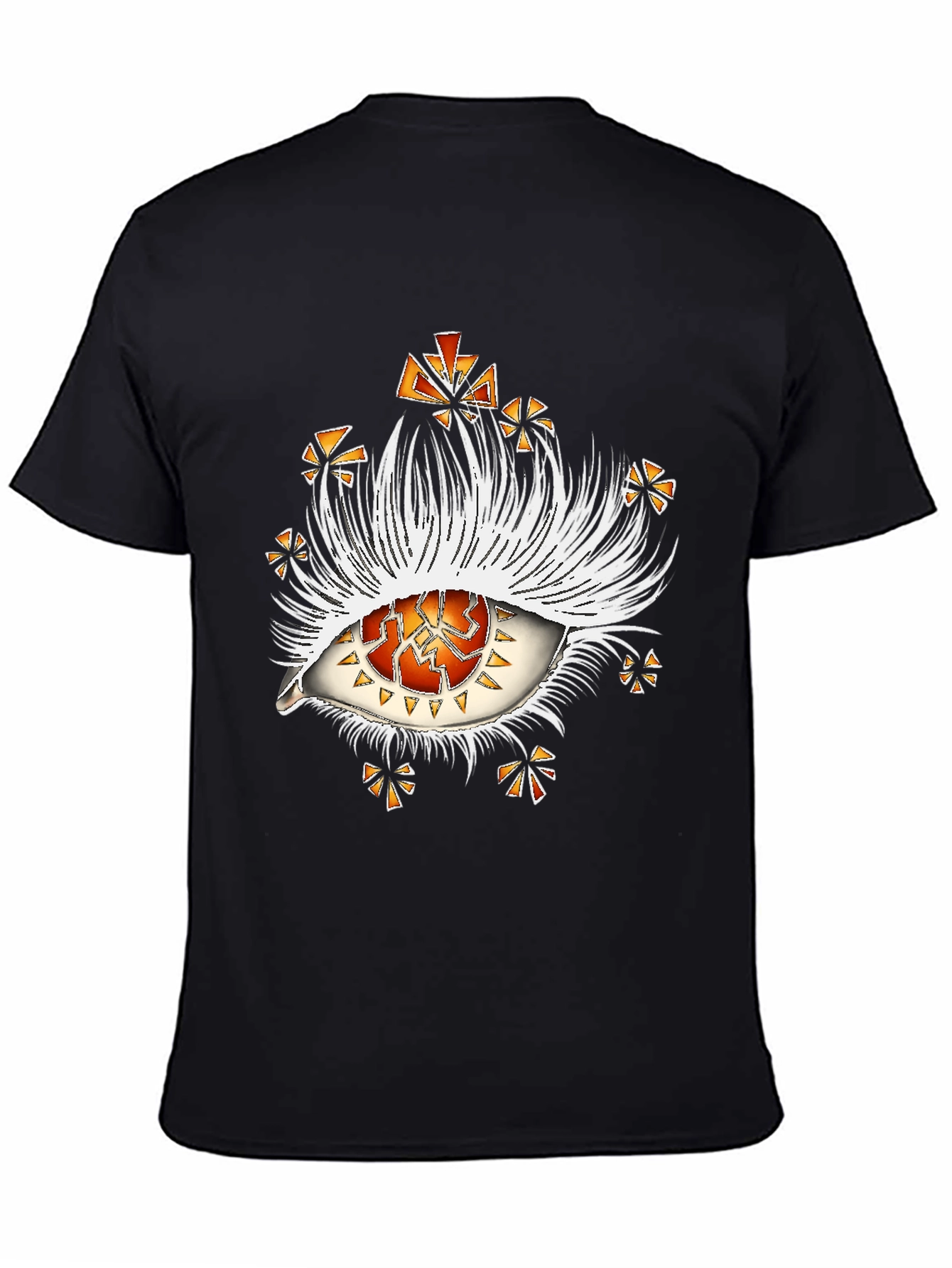 Abstract Eye Graphic Tee - Unique Fashion Statement