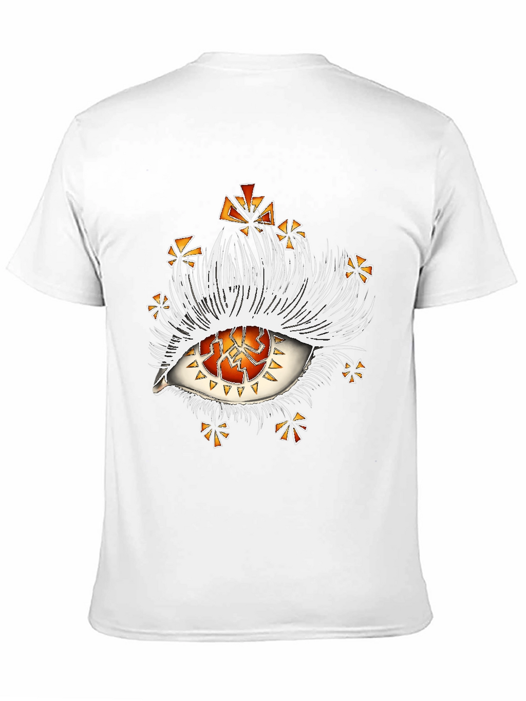 Abstract Eye Graphic Tee - Unique Fashion Statement