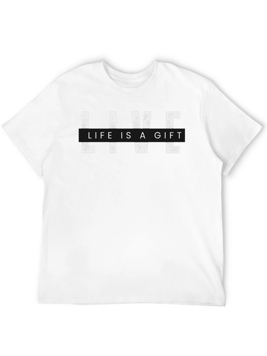 Live Life Gift T-Shirt - Stylish Graphic Tee