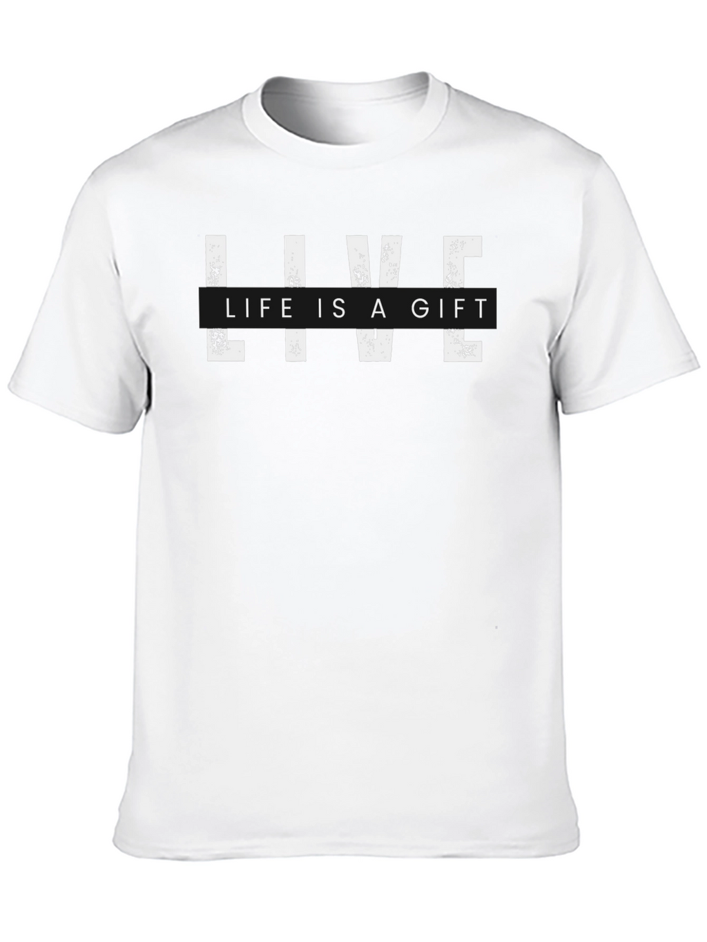 Live Life Gift T-Shirt - Stylish Graphic Tee