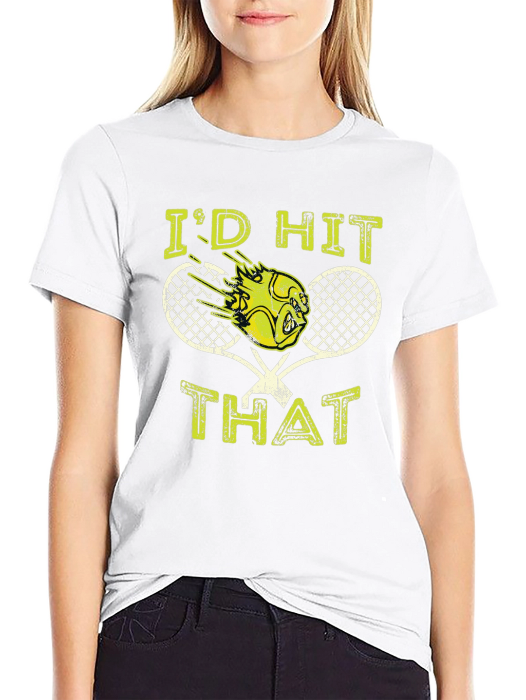 Id Hit That Tennis T-Shirt