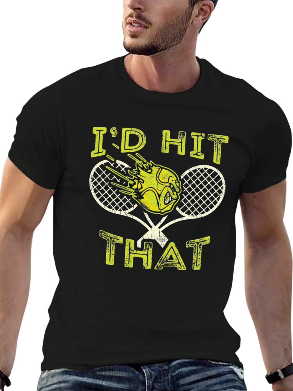 Id Hit That Tennis T-Shirt