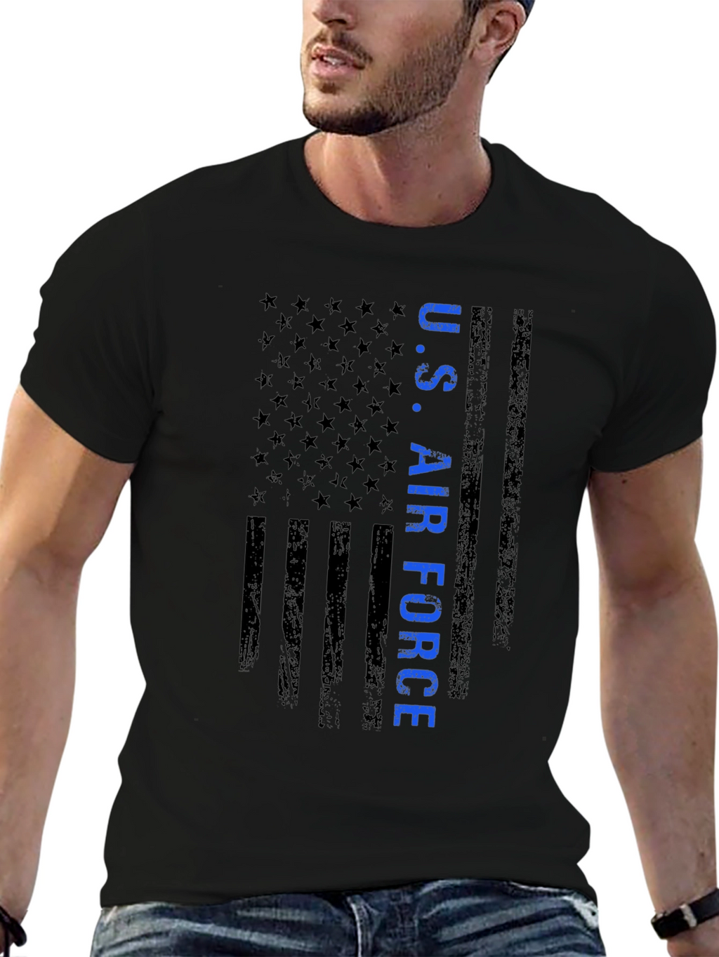 US Air Force Flag T-Shirt - Patriotic Tee