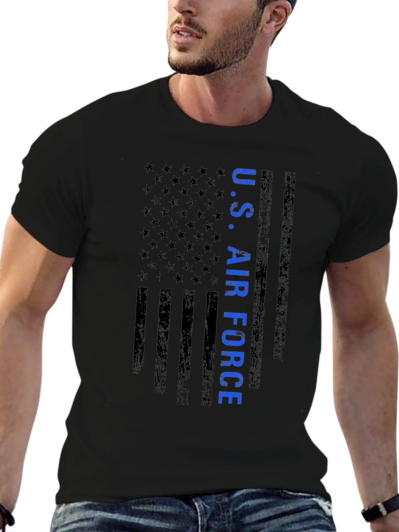 US Air Force Flag T-Shirt - Patriotic Tee