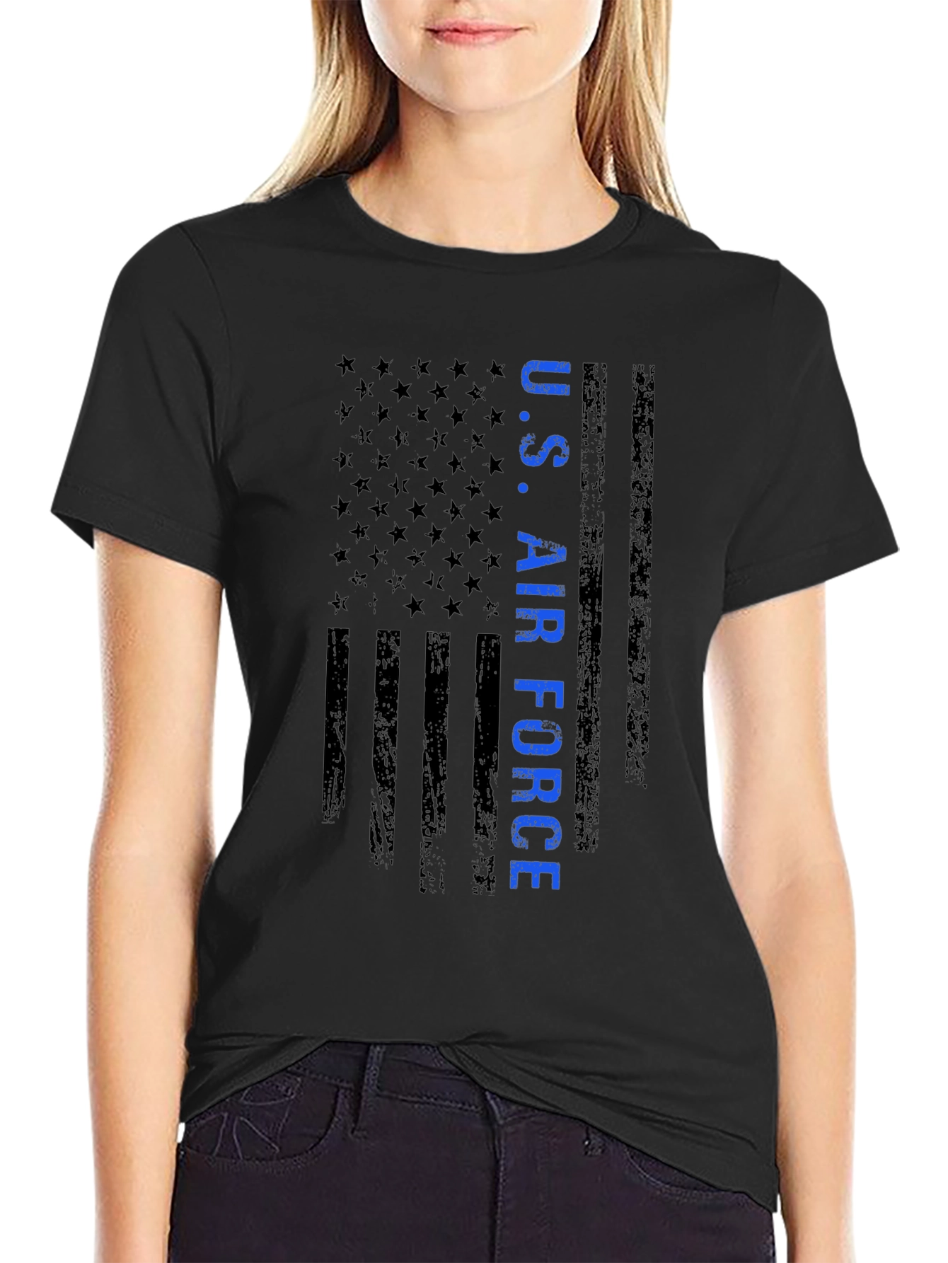 US Air Force Flag T-Shirt - Patriotic Tee