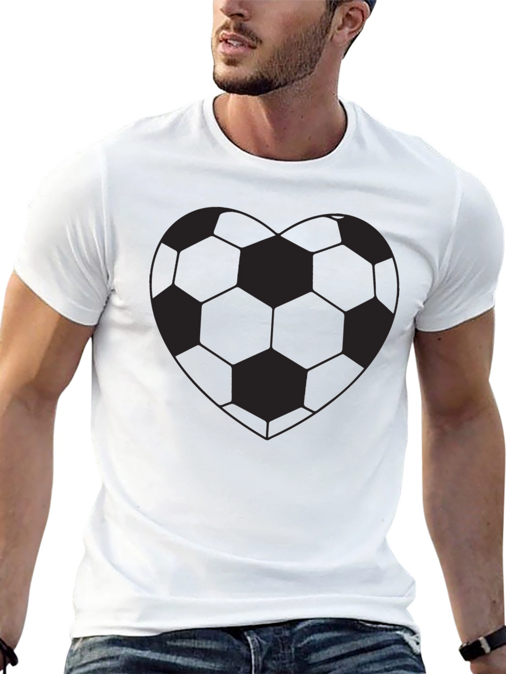 Soccer Heartbeat T-Shirt - Passion on Display
