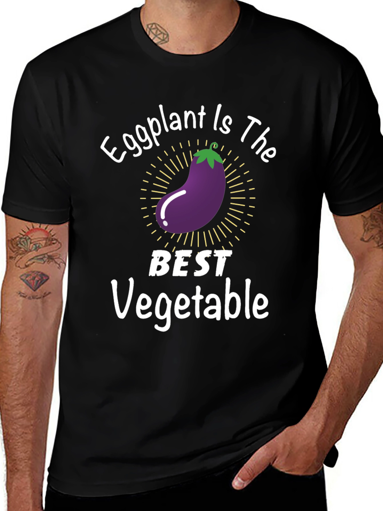 Eggplant is the Best Vegetable Graphic Tee