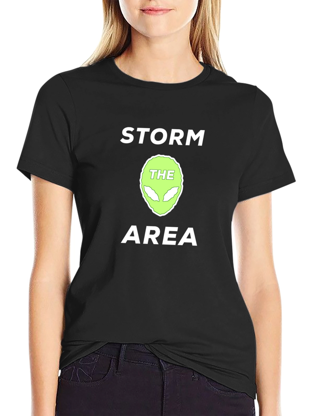 Storm the Area T-Shirt - Alien Graphic Tee