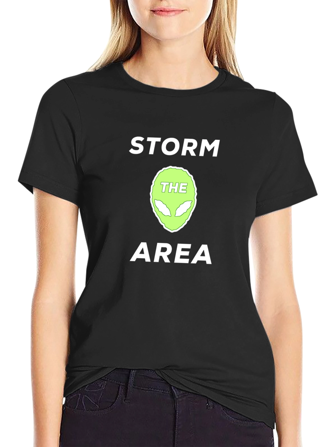 Storm the Area T-Shirt - Alien Graphic Tee