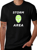 Storm the Area T-Shirt - Alien Graphic Tee