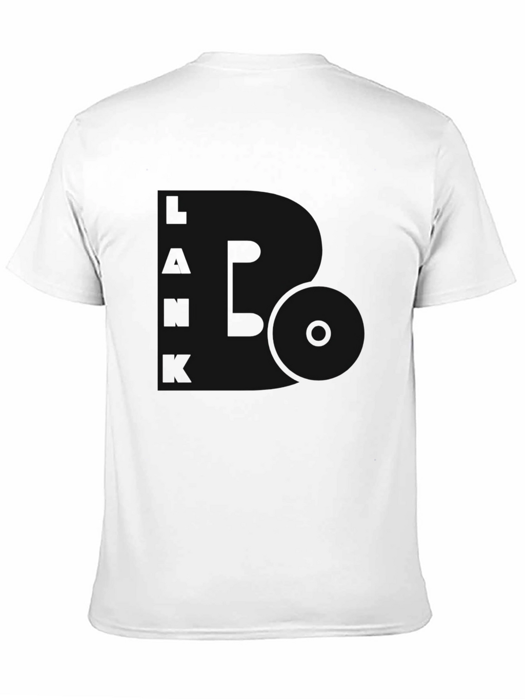 Black Graphic Tee: LANBO Band Design