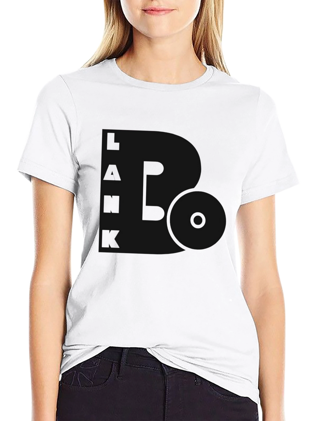 Black Graphic Tee: LANBO Band Design