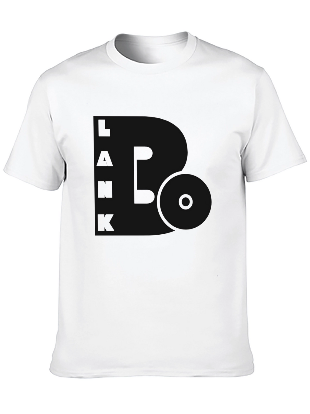 Black Graphic Tee: LANBO Band Design