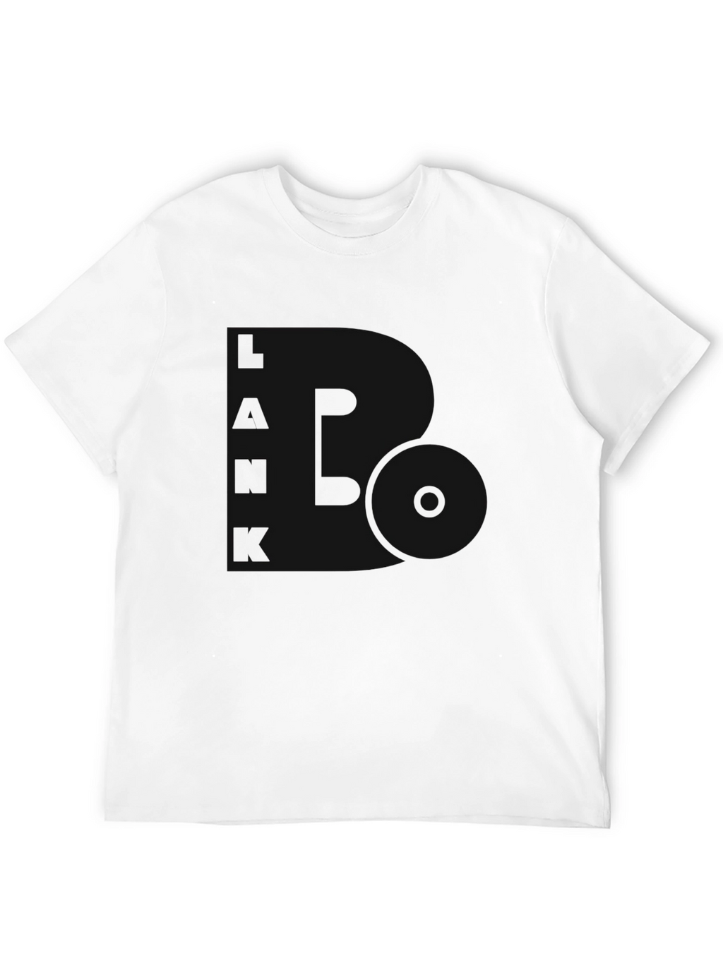 Black Graphic Tee: LANBO Band Design