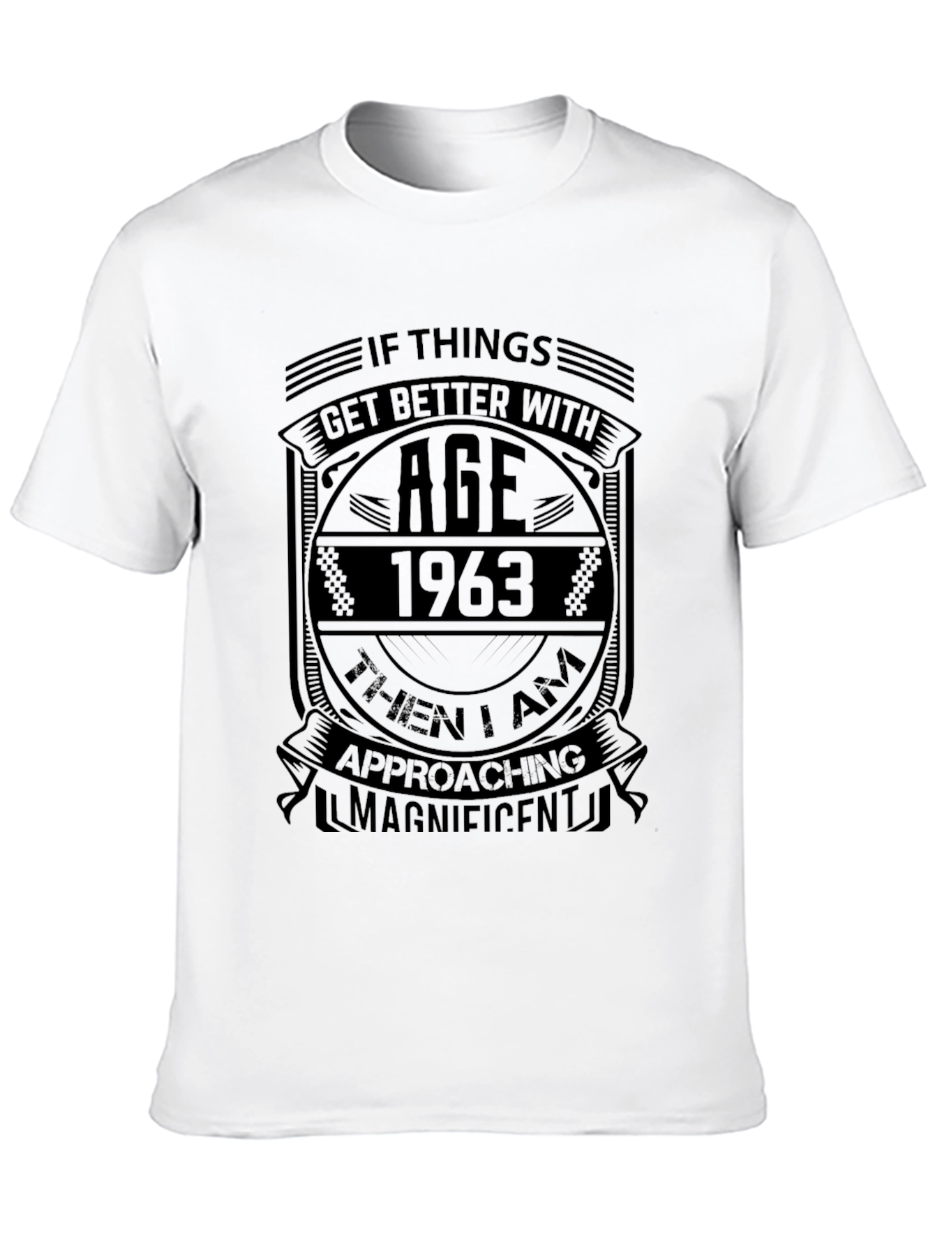 1963 Vintage Style Graphic Tee - Birthday Gift