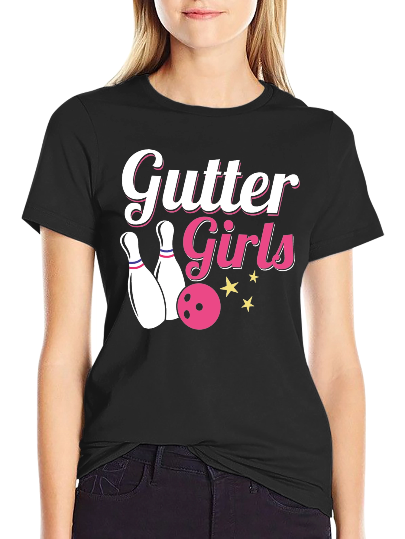 Gutter Girls Bowling T-Shirt - Strike Style!