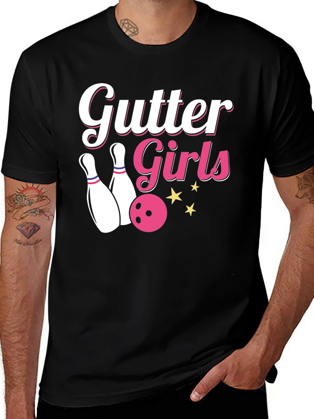 Gutter Girls Bowling T-Shirt - Strike Style!