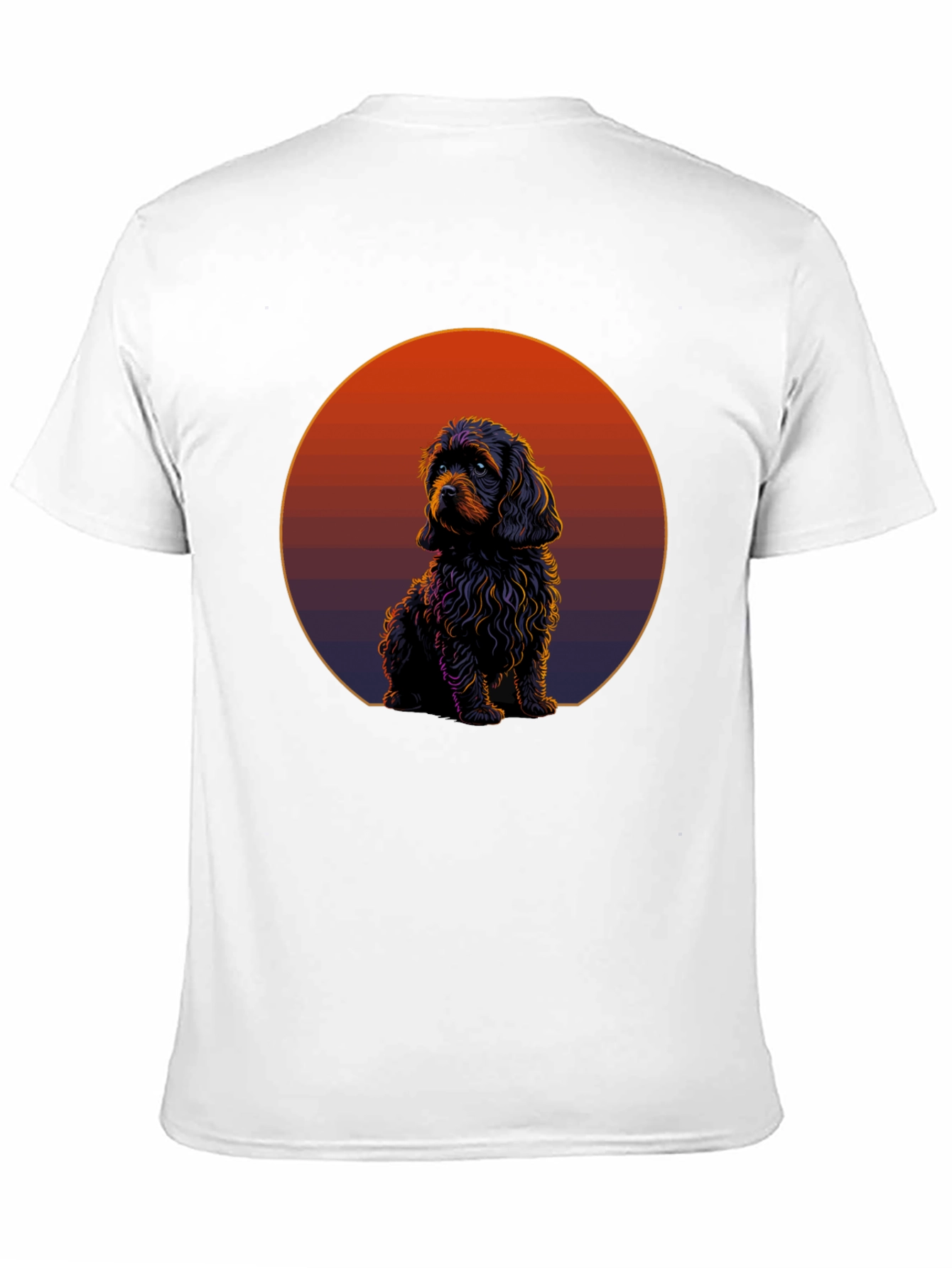 Sunset Dog Graphic Tee