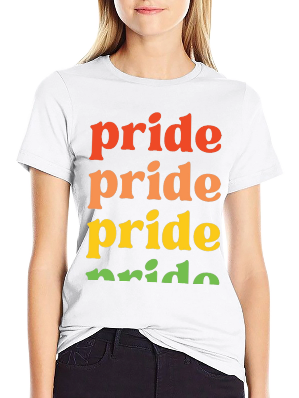Pride Rainbow T-Shirt | Black Pride Shirt