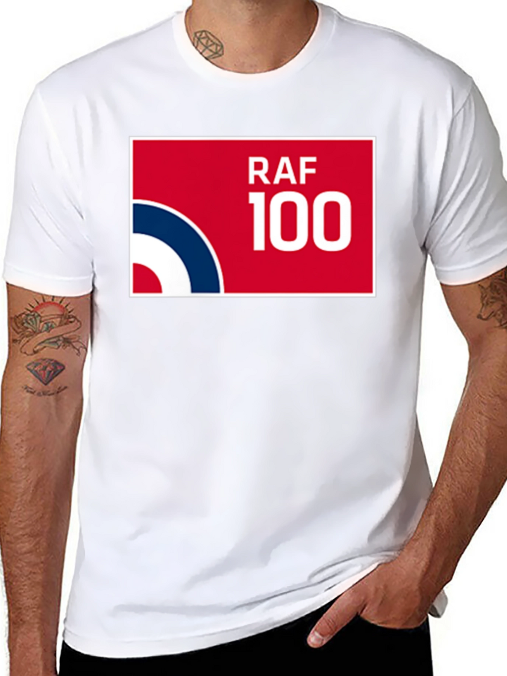 RAF 100 Black T-Shirt
