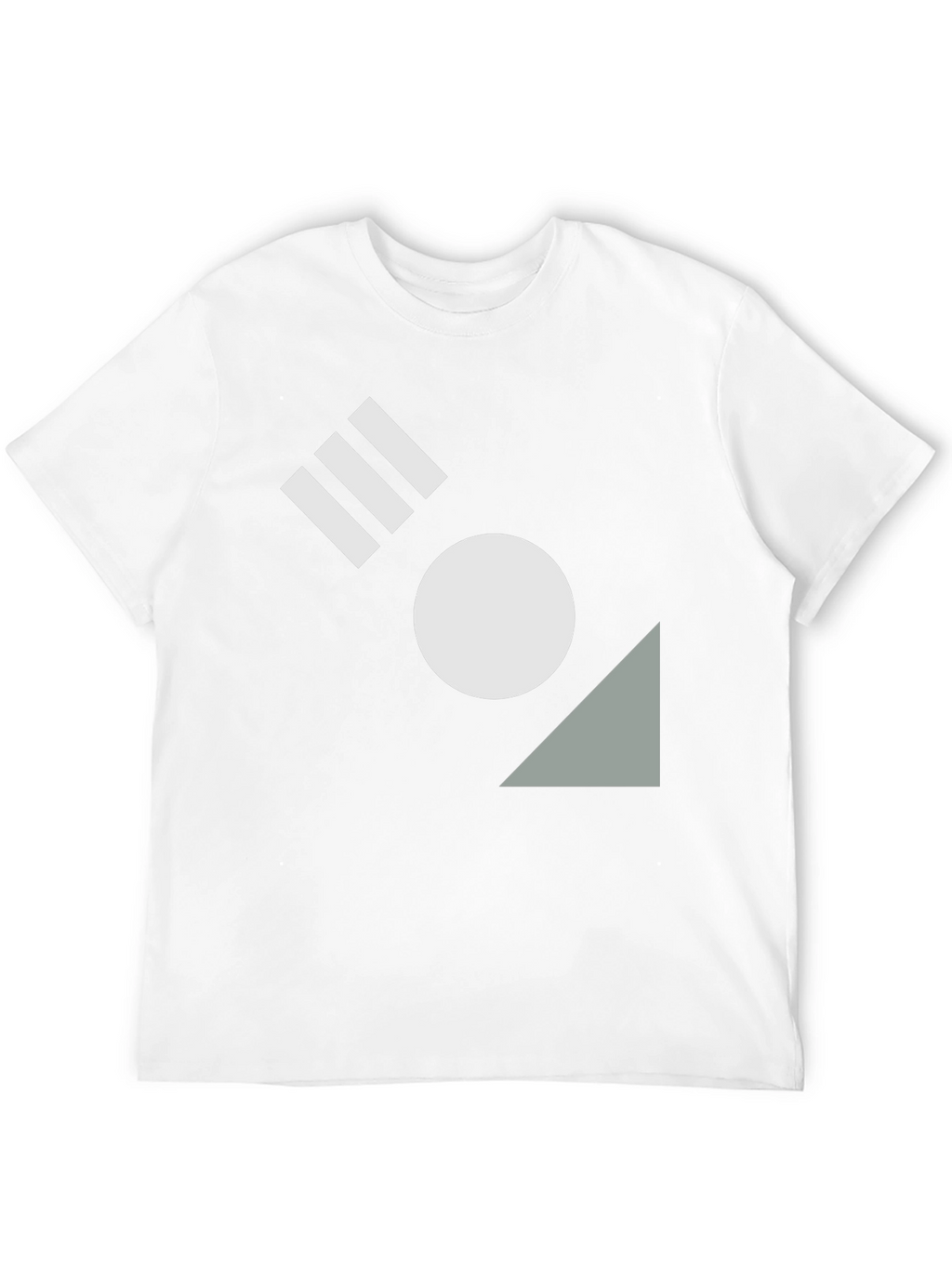 Geometric Black T-Shirt - Modern Design