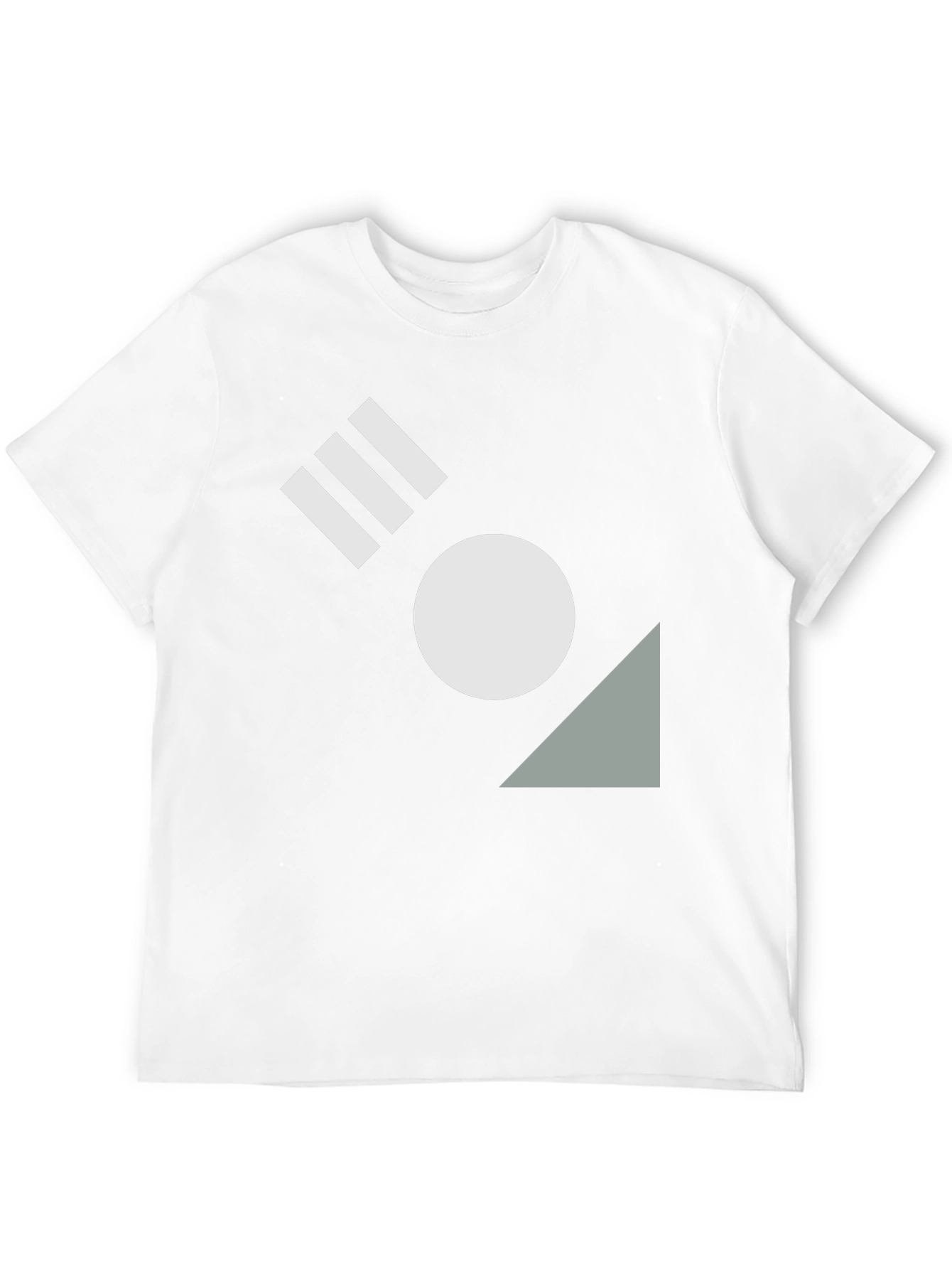 Geometric Black T-Shirt - Modern Design