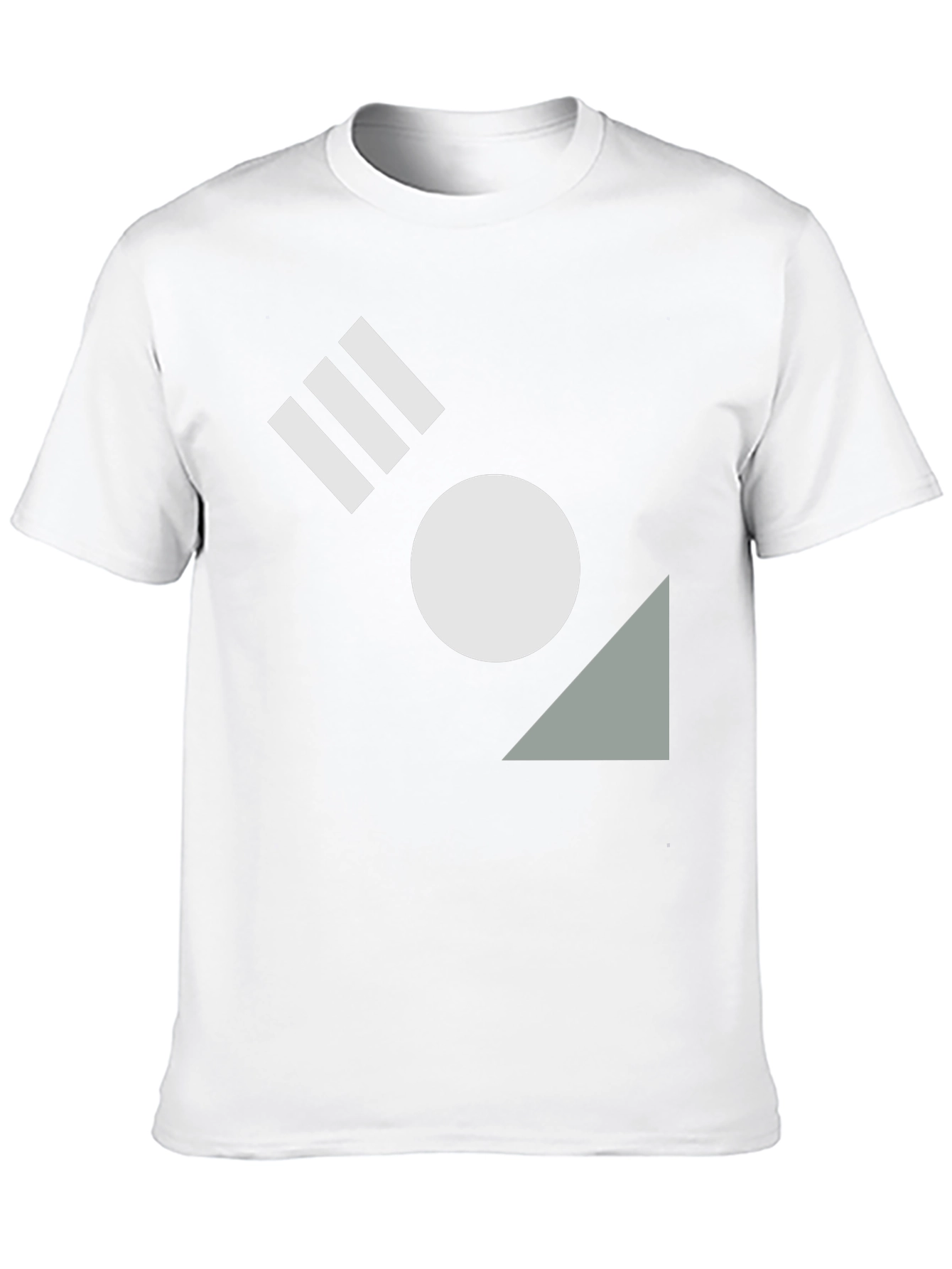 Geometric Black T-Shirt - Modern Design