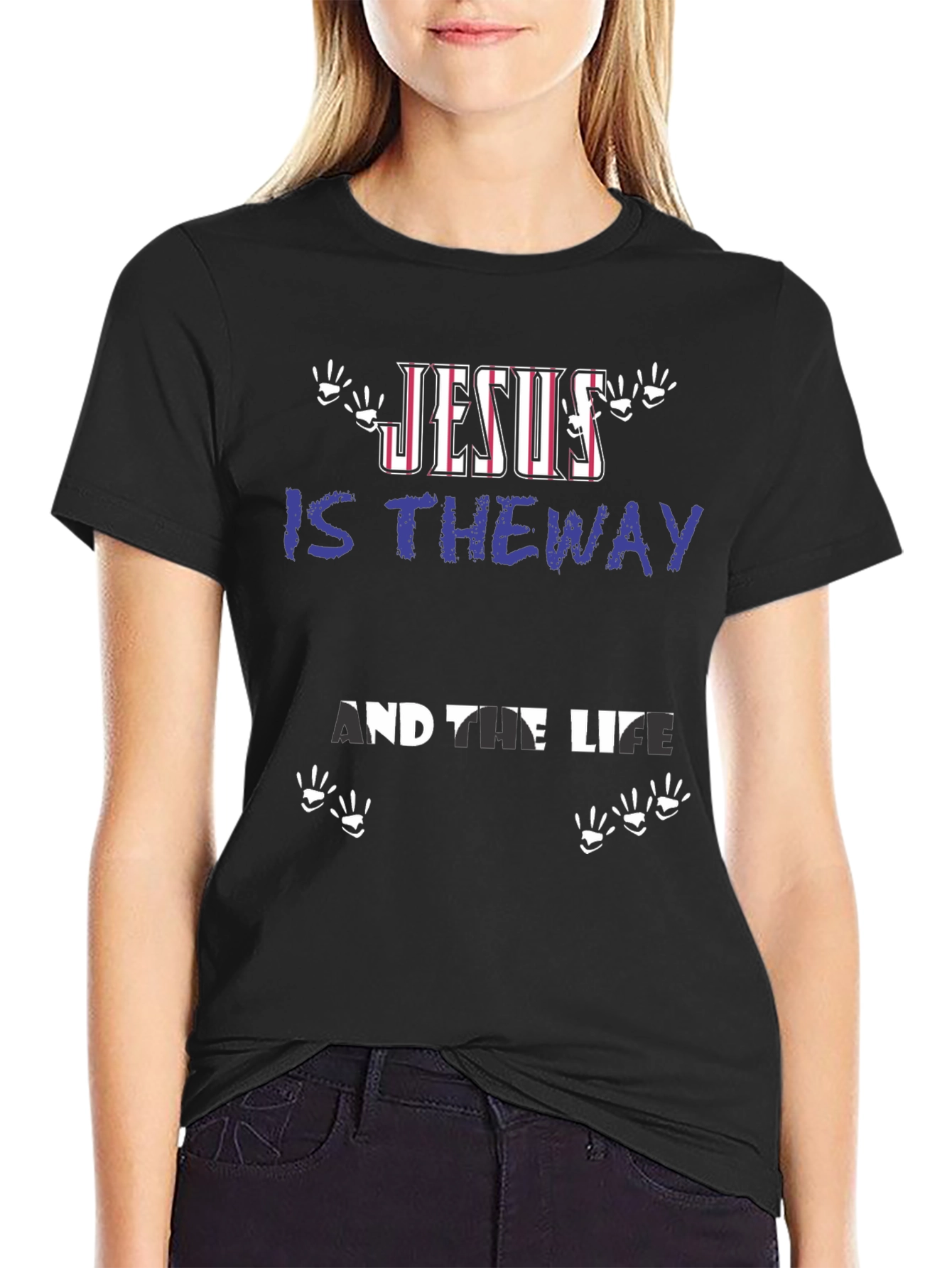 Jesus Is The Way T-Shirt Christian Faith Tee