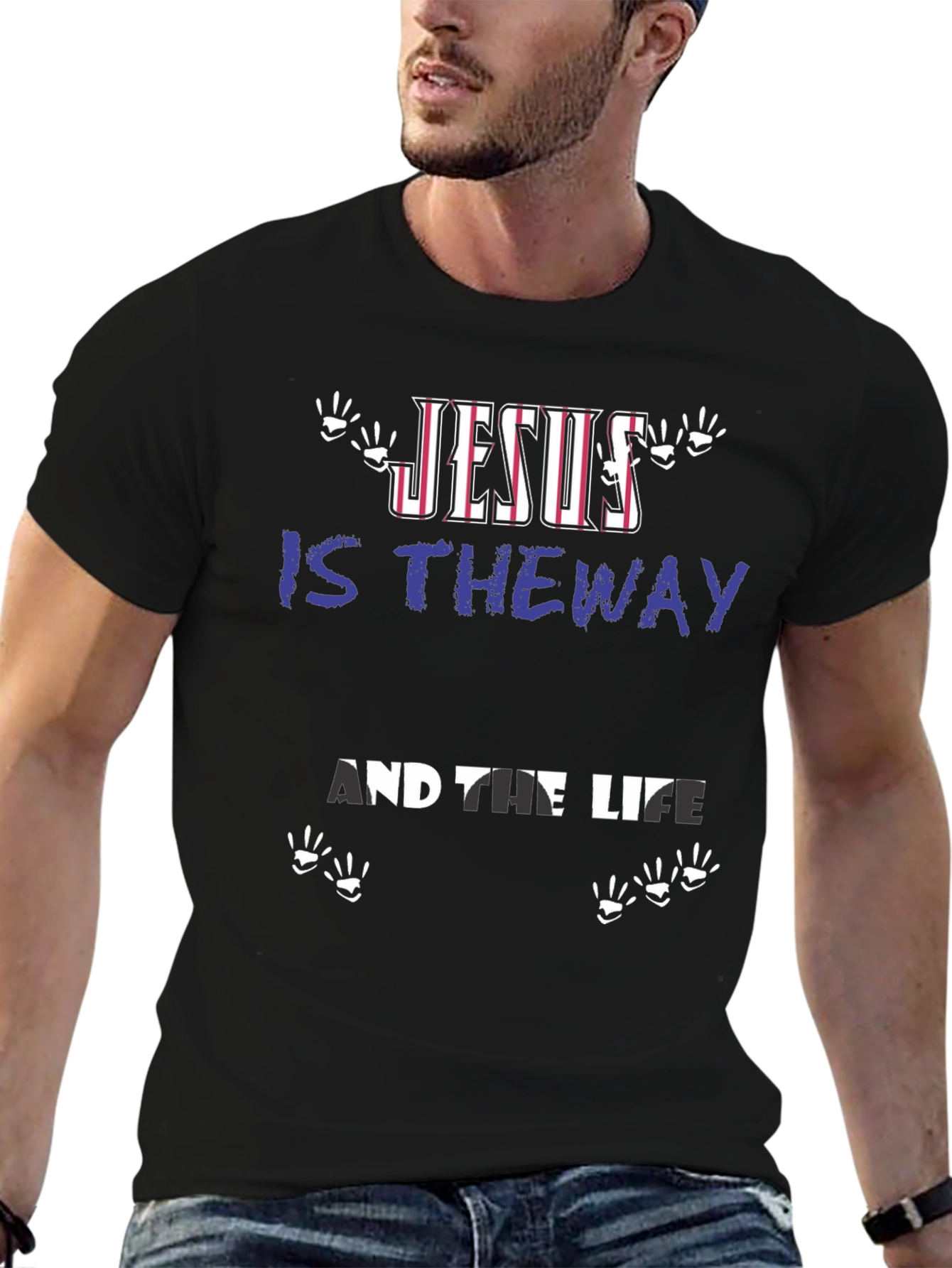 Jesus Is The Way T-Shirt Christian Faith Tee