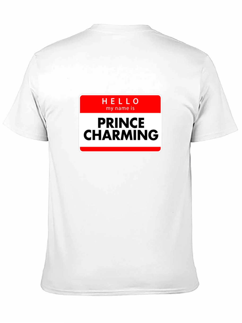 Prince Charming Novelty T-Shirt - Black Graphic Tee