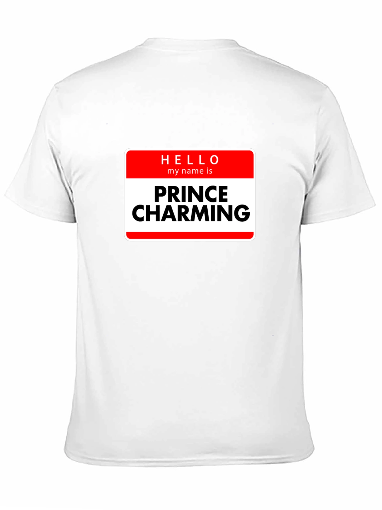 Prince Charming Novelty T-Shirt - Black Graphic Tee