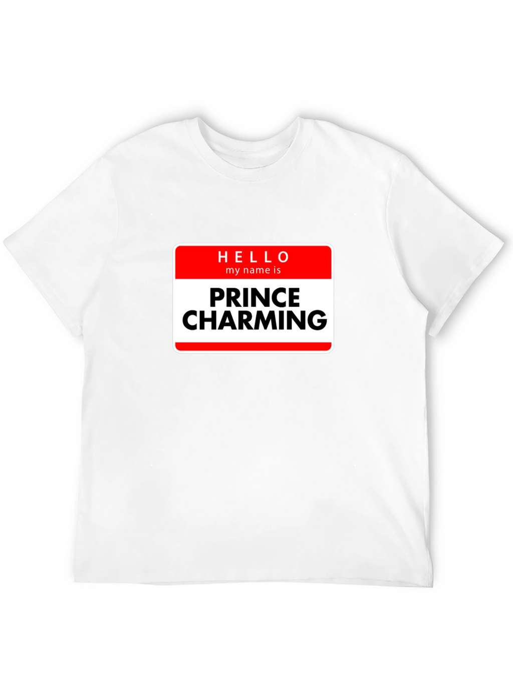 Prince Charming Novelty T-Shirt - Black Graphic Tee