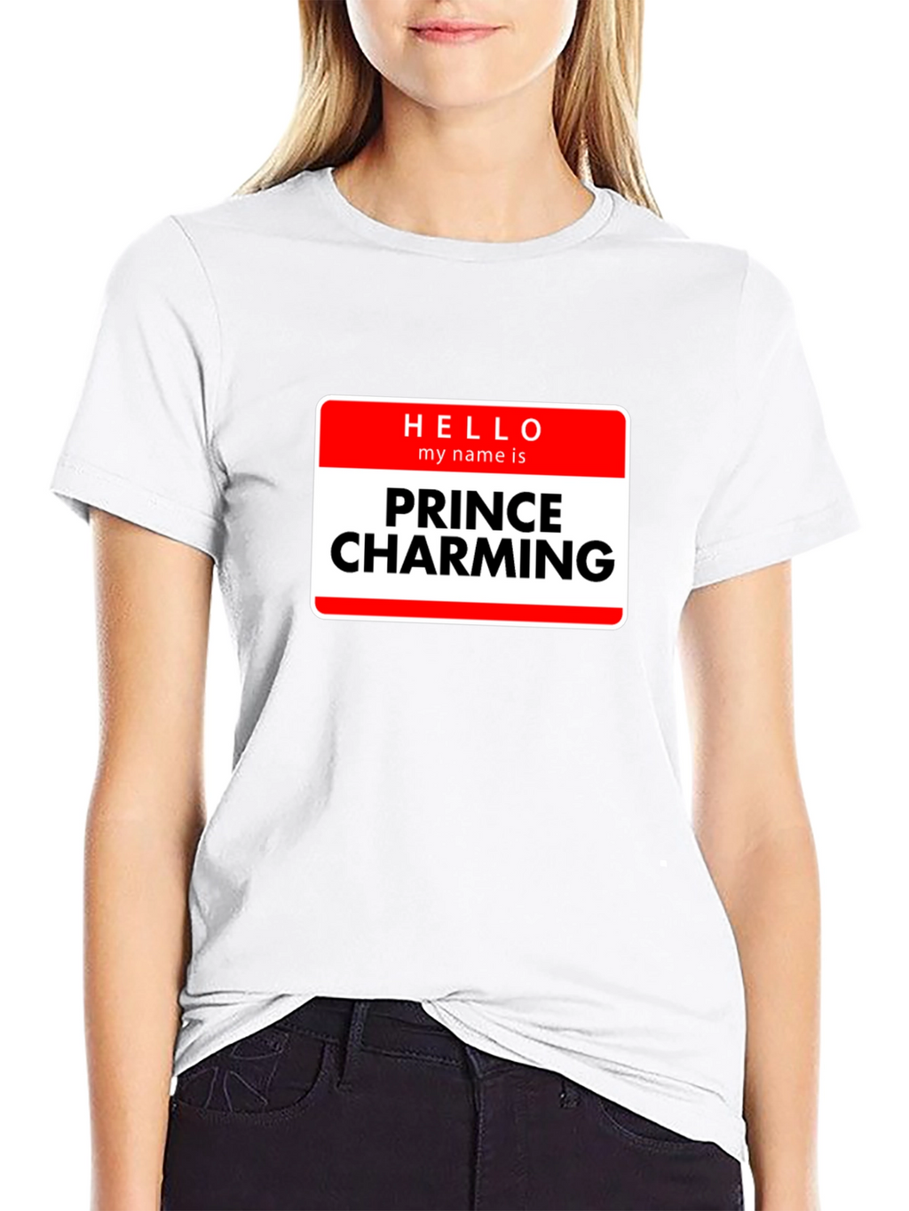 Prince Charming Novelty T-Shirt - Black Graphic Tee