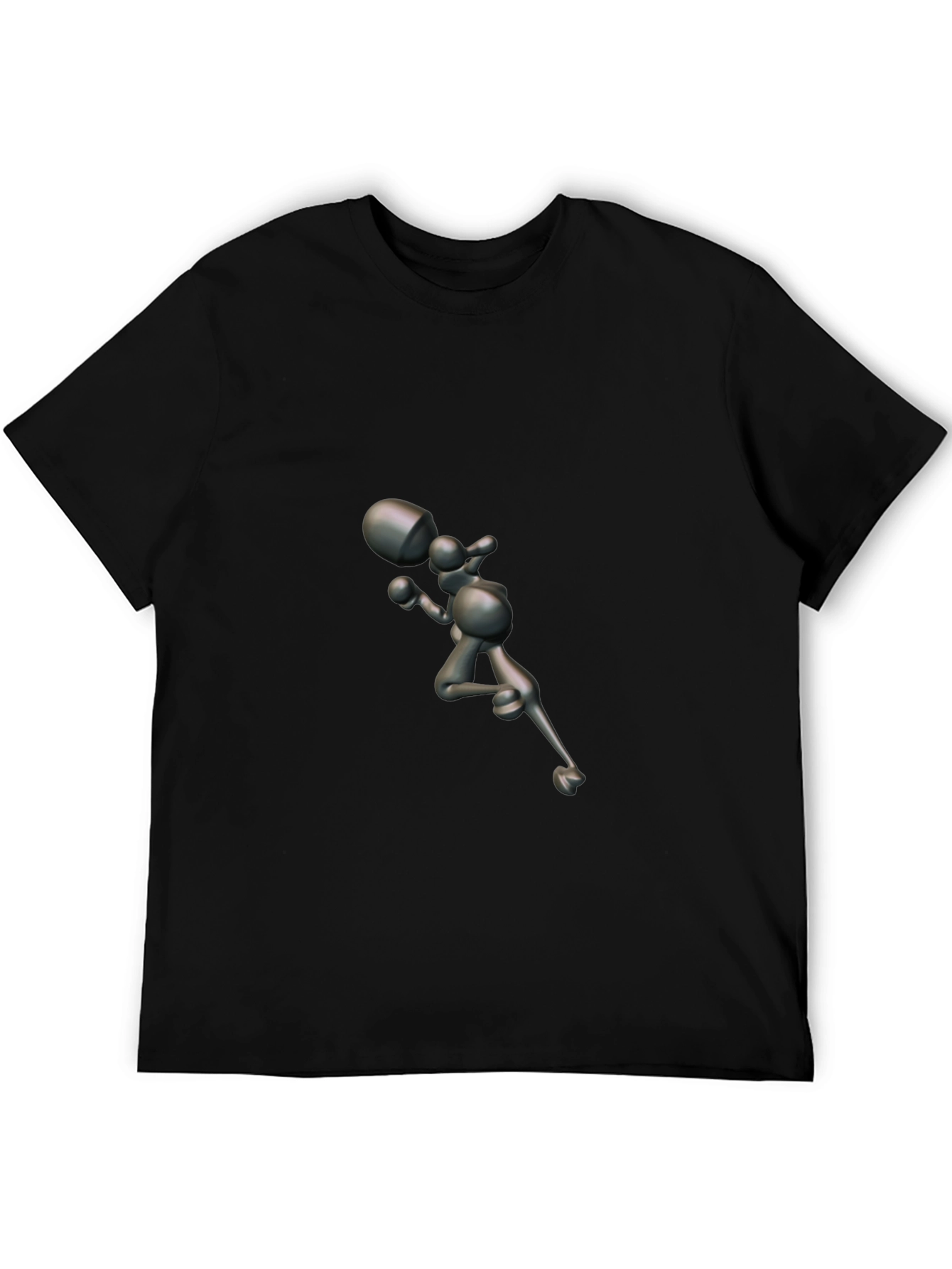 Abstract Figure Graphic Tee - Modern Streetwear