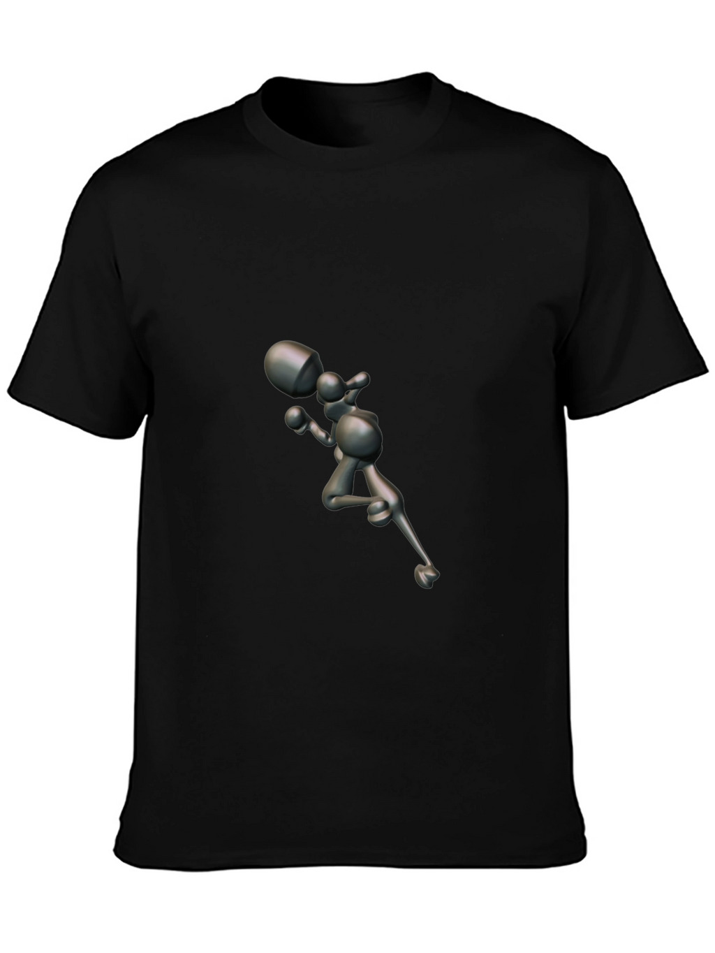 Abstract Figure Graphic Tee - Modern Streetwear