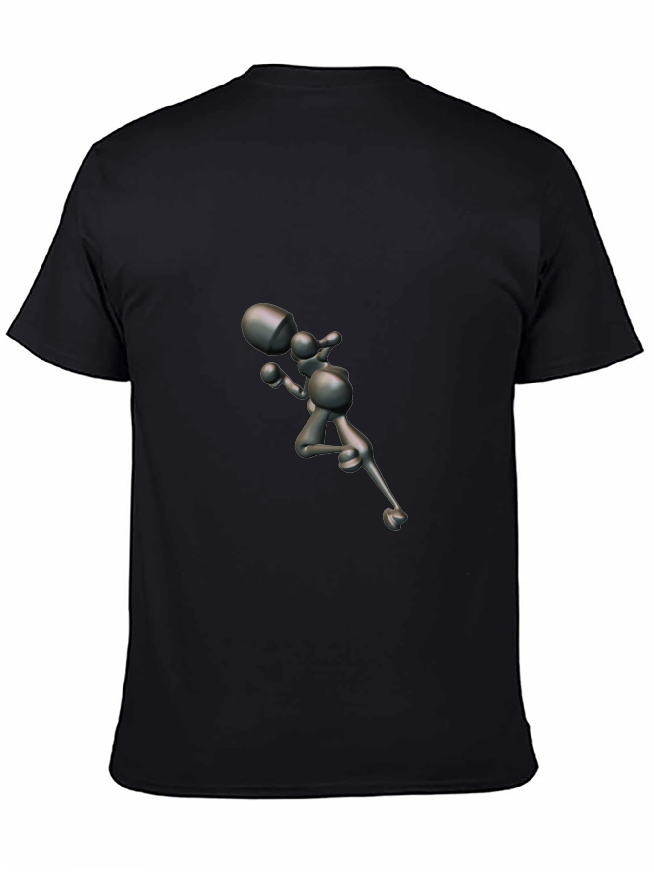Abstract Figure Graphic Tee - Modern Streetwear