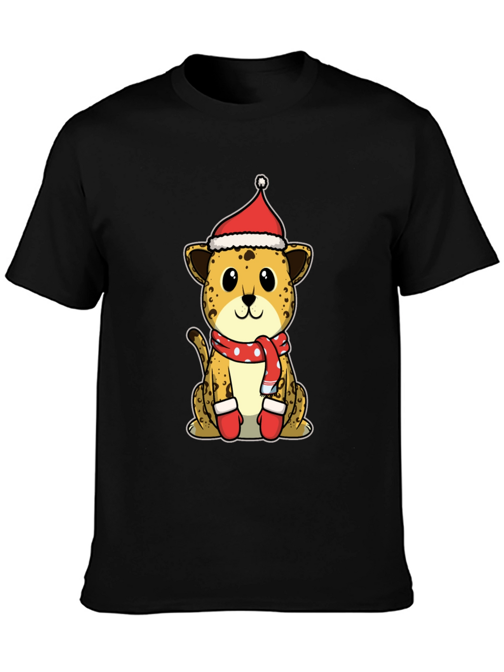 Festive Leopard T-Shirt