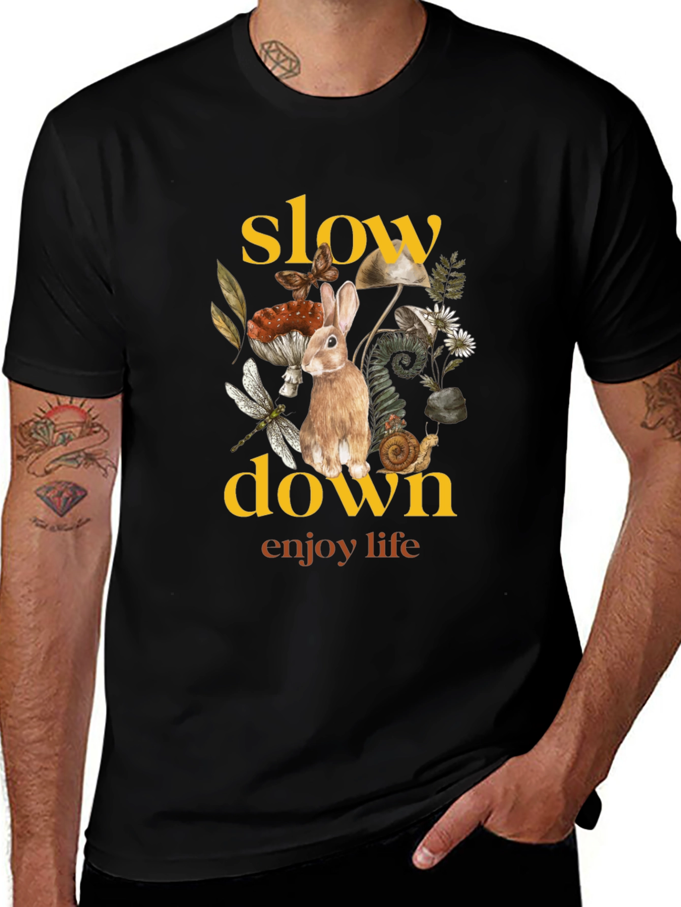 Slow Down Enjoy Life Graphic Tee