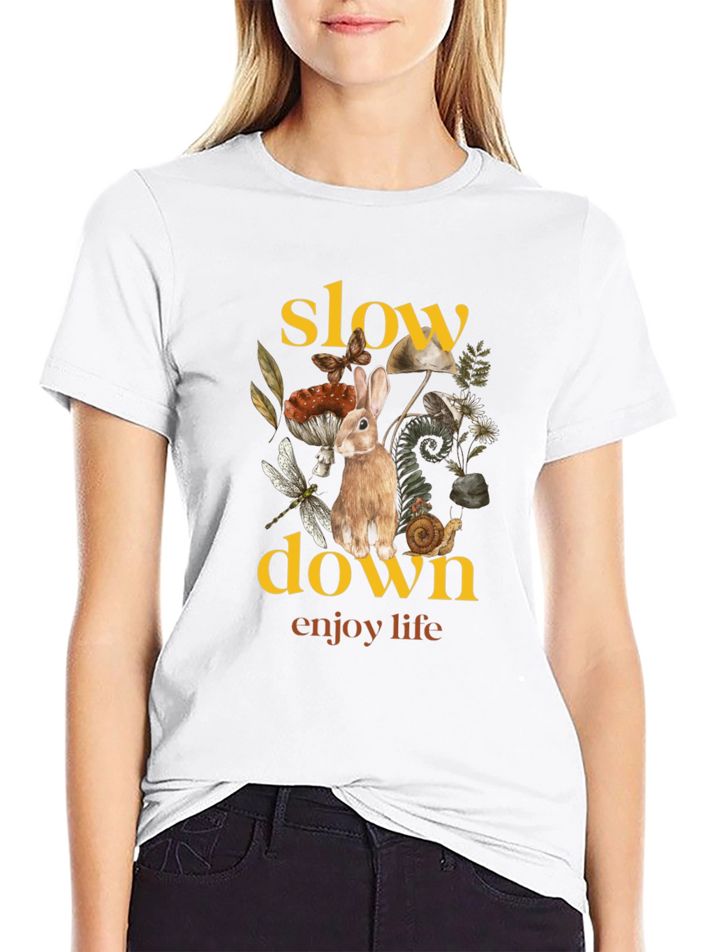 Slow Down Enjoy Life Graphic Tee