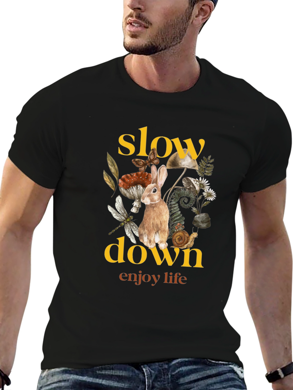 Slow Down Enjoy Life Graphic Tee