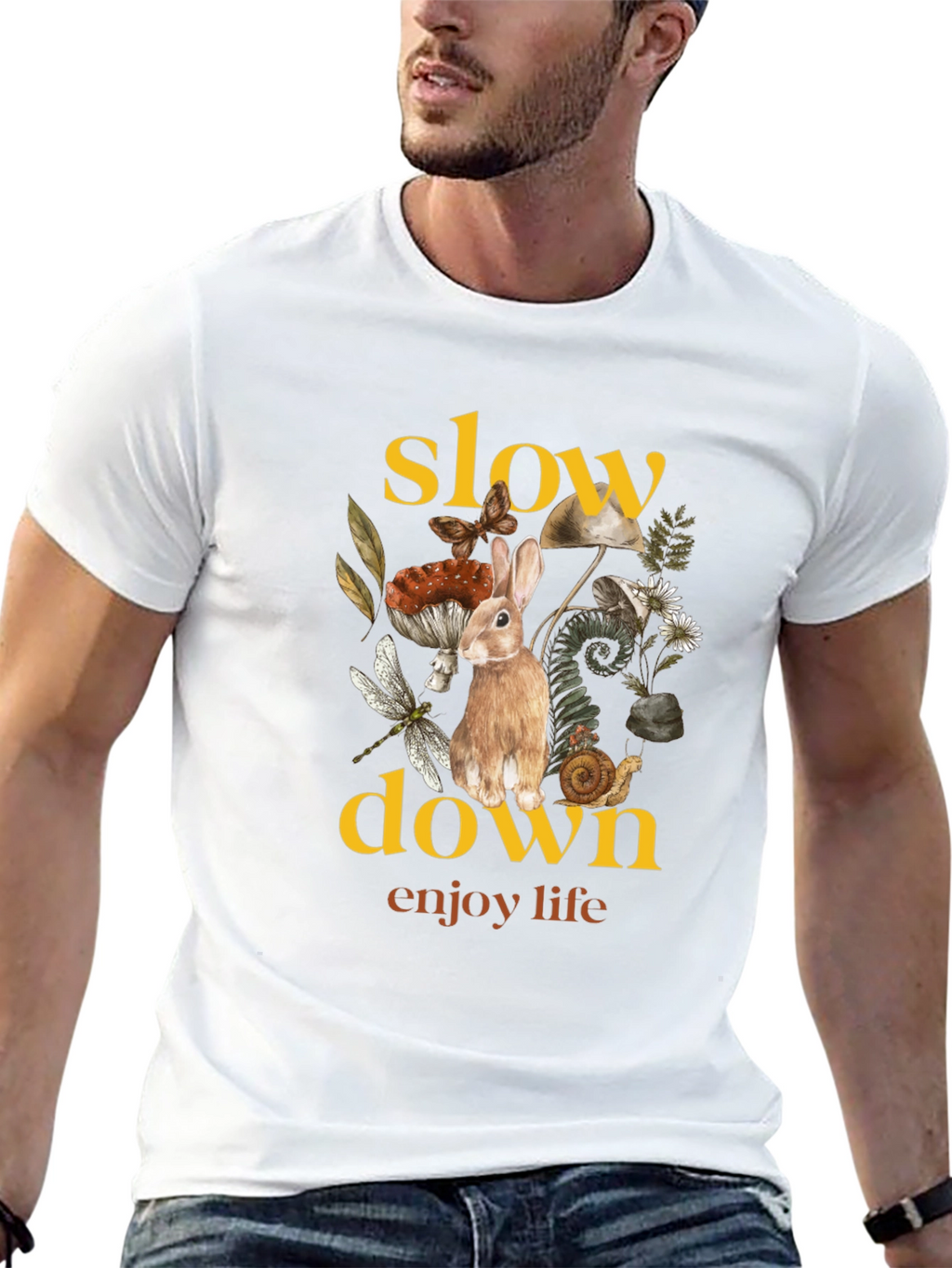 Slow Down Enjoy Life Graphic Tee
