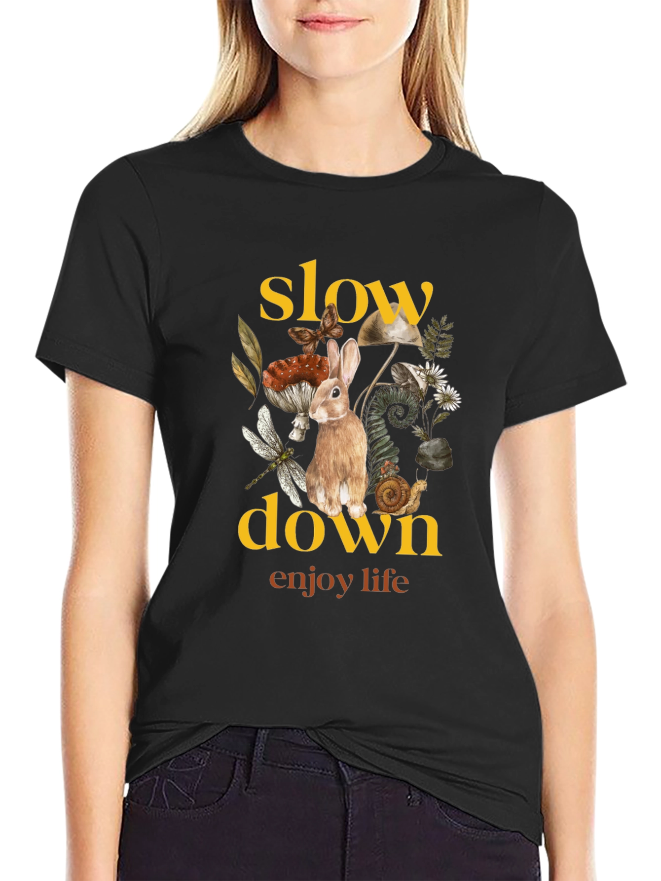 Slow Down Enjoy Life Graphic Tee