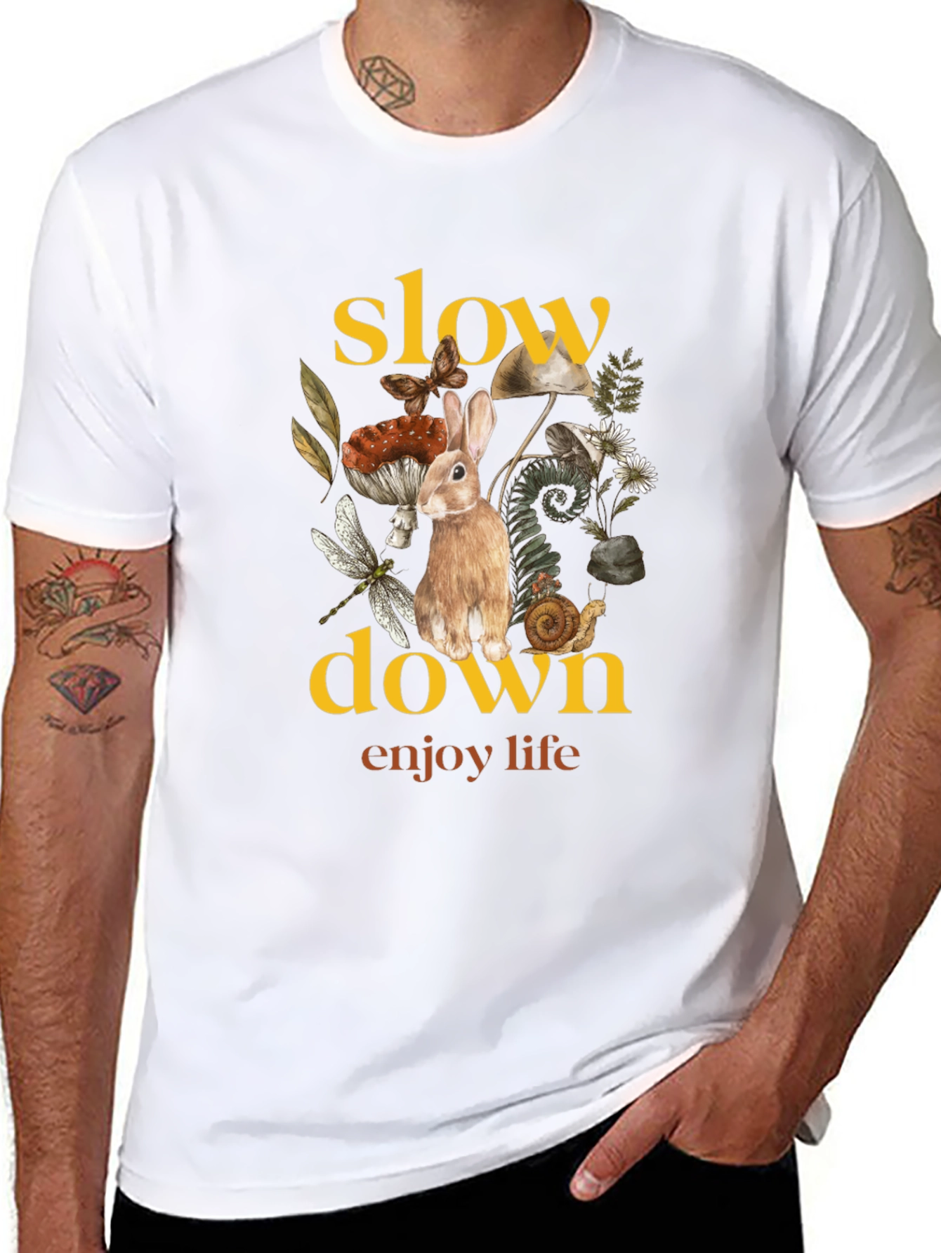 Slow Down Enjoy Life Graphic Tee