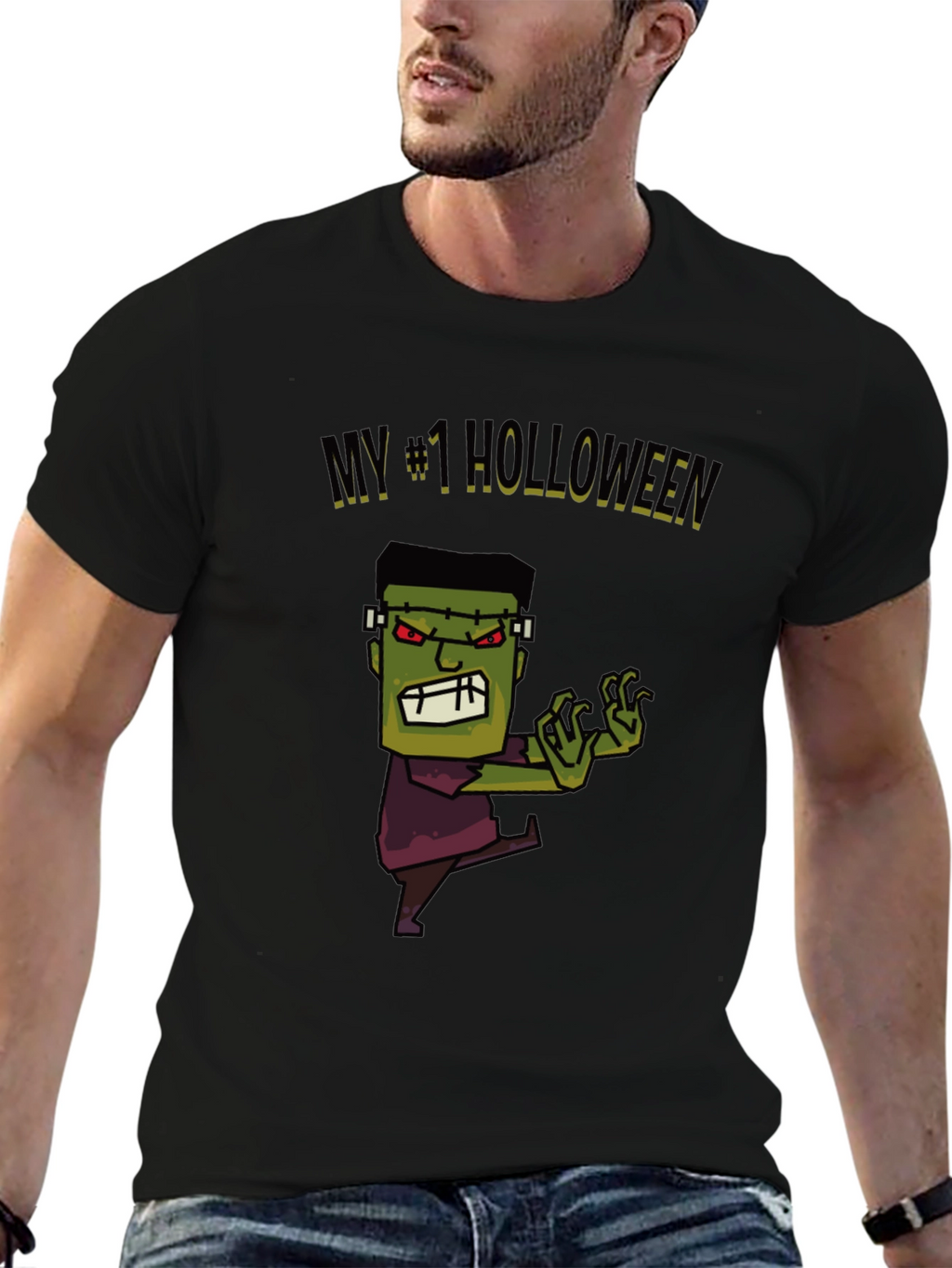 Frankenstein Halloween T-Shirt